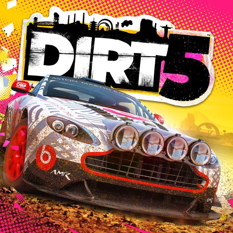Dirt 5 box art for Playstation 4